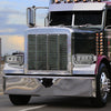 LED DRL Halo Sequential Projector Headlights<br>81-88 Peterbilt 359, 87-07 379, 08-21 389