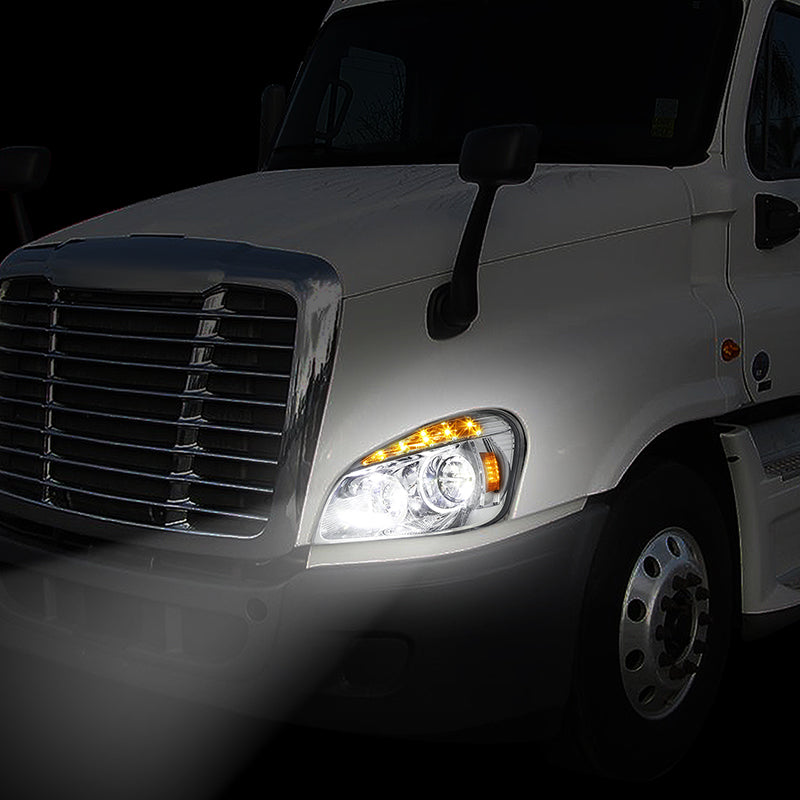 Projector Headlights<br>08-17 Freightliner Cascadia