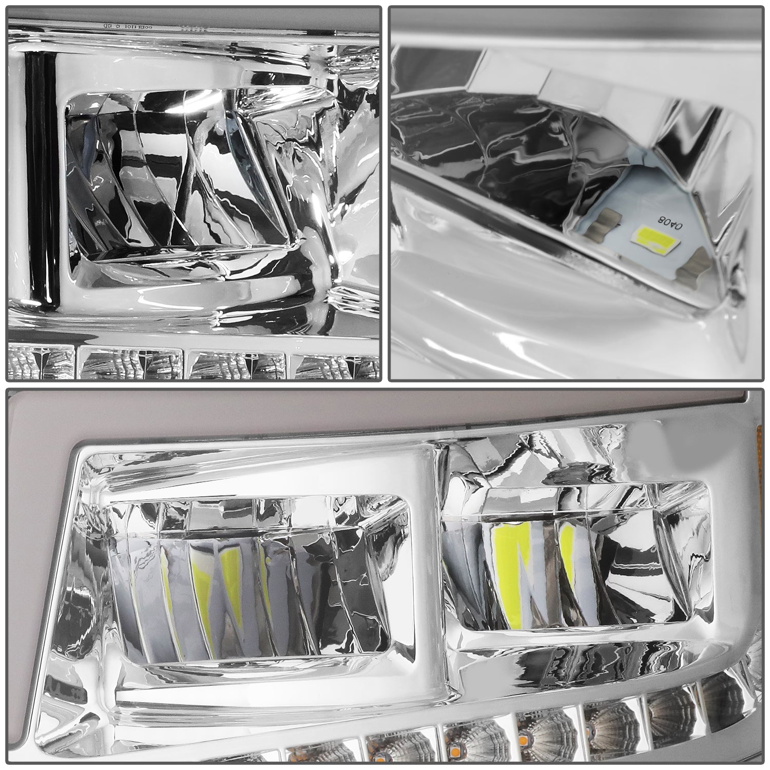 LED DRL Sequential Headlights<br>14-15 Chevrolet Camaro