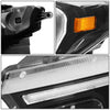 LED DRL Sequential Switchback Projector Headlights<br>18-20 Ford F-150