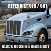 LED DRL Sequential Headlights <br>13-20 Peterbilt 579, 11-18 587