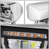 LED DRL Halo Headlights<br>81-88 Peterbilt 359, 87-07 379, 08-21 389