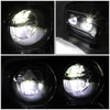 LED DRL Halo Sequential Headlights<br>19-22 Kenworth W990