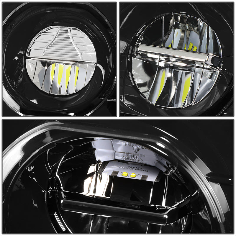 LED DRL Halo Sequential Headlights<br>19-22 Kenworth W990