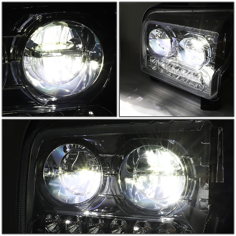 LED DRL Halo Sequential Headlights<br>19-22 Kenworth W990