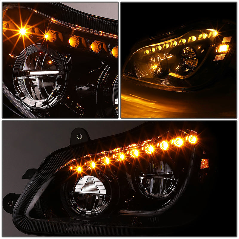 LED DRL Sequential Headlights<br>13-21 Kenworth T680