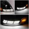 Switchback Headlights<br>03-17 Volvo VN VNL VNM VNX