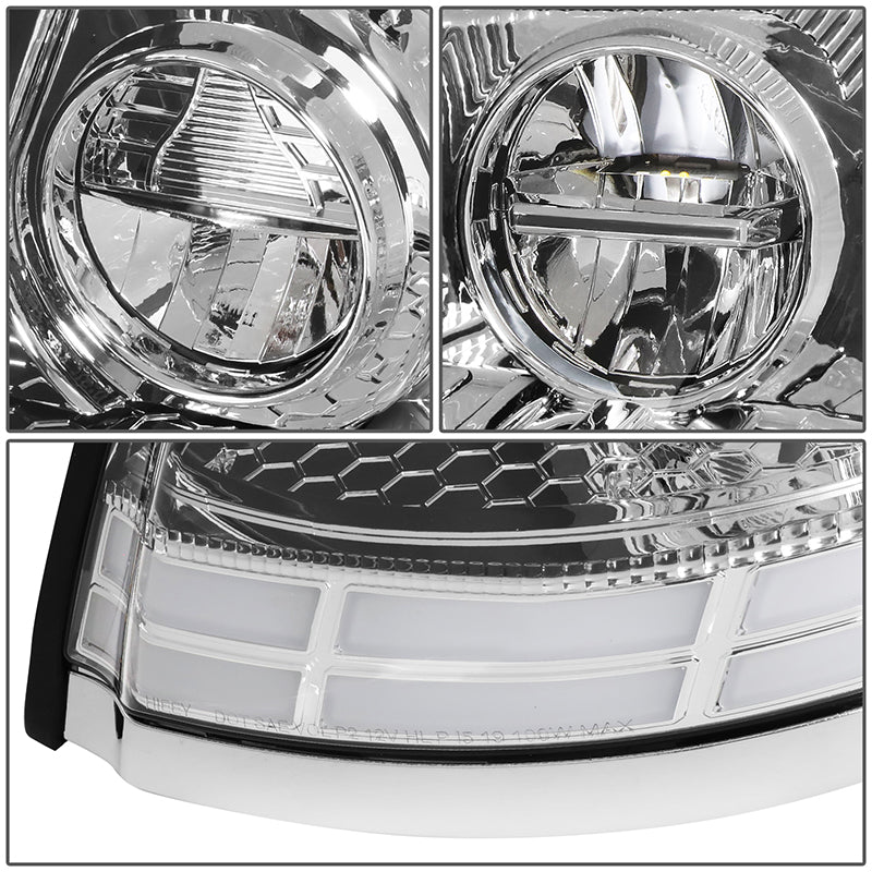 Switchback Headlights<br>03-17 Volvo VN VNL VNM VNX