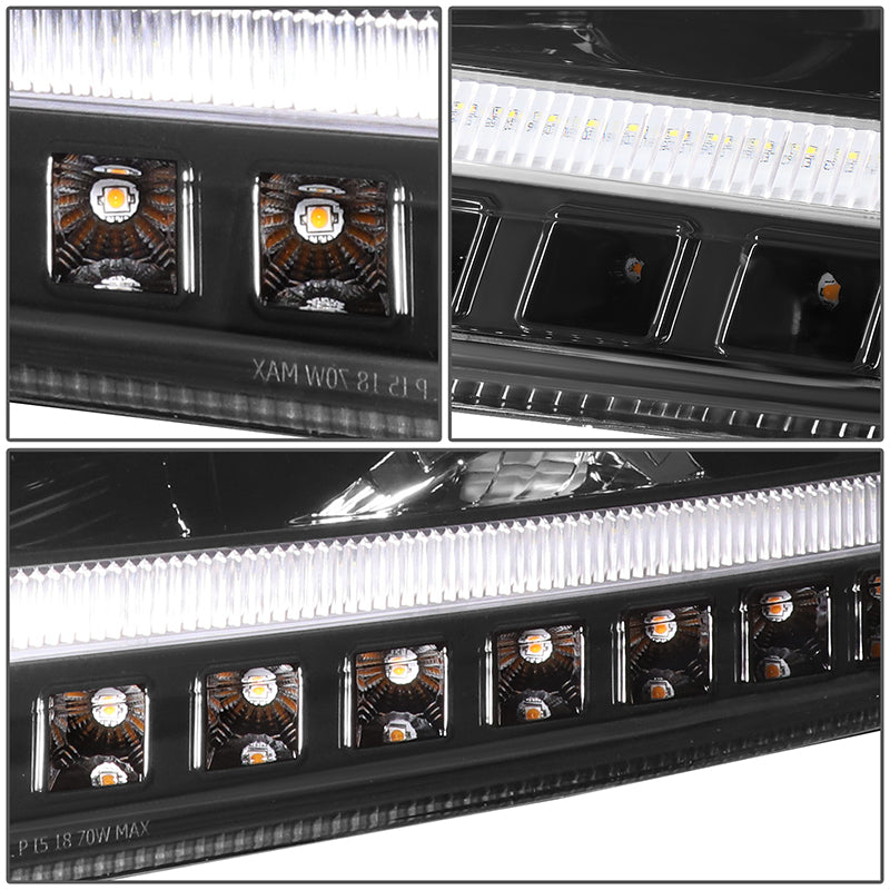 LED DRL Sequential Headlights<br>18-21 Volvo VNL VNR