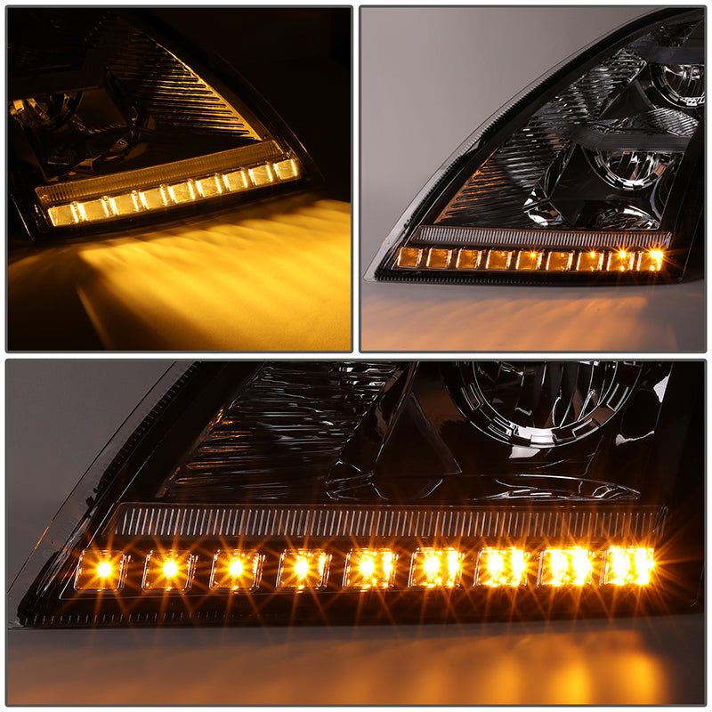 LED DRL Sequential Headlights<br>18-21 Volvo VNL VNR