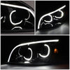 LED DRL Sequential Projector Headlights<br>08-17 Freightliner Cascadia