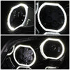 LED DRL Halo Sequential Headlights<br>06-17 Hino 338 268 258