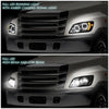 LED DRL Halo Sequential Headlights<br>06-17 Hino 338 268 258