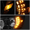 LED DRL Halo Sequential Headlights<br>06-17 Hino 338 268 258