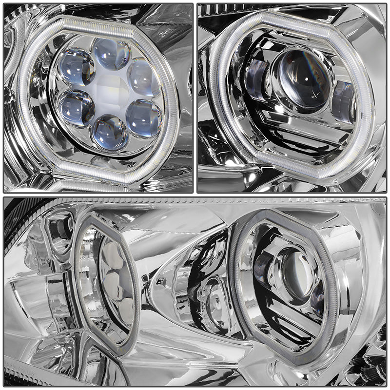 LED DRL Halo Sequential Headlights<br>06-17 Hino 338 268 258