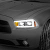 LED DRL Headlights <br>08-14 Dodge Challenger