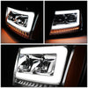 LED DRL Sequential Headlights<br>07-13 Chevy Avalanche Tahoe Suburban 1500 2500