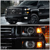 Projector Headlights<br>14-15 Chevy Silverado 1500-3500/ HD