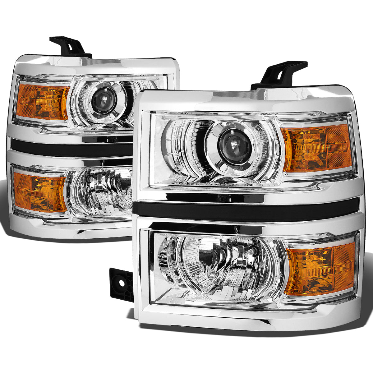 Projector Headlights<br>14-15 Chevy Silverado 1500