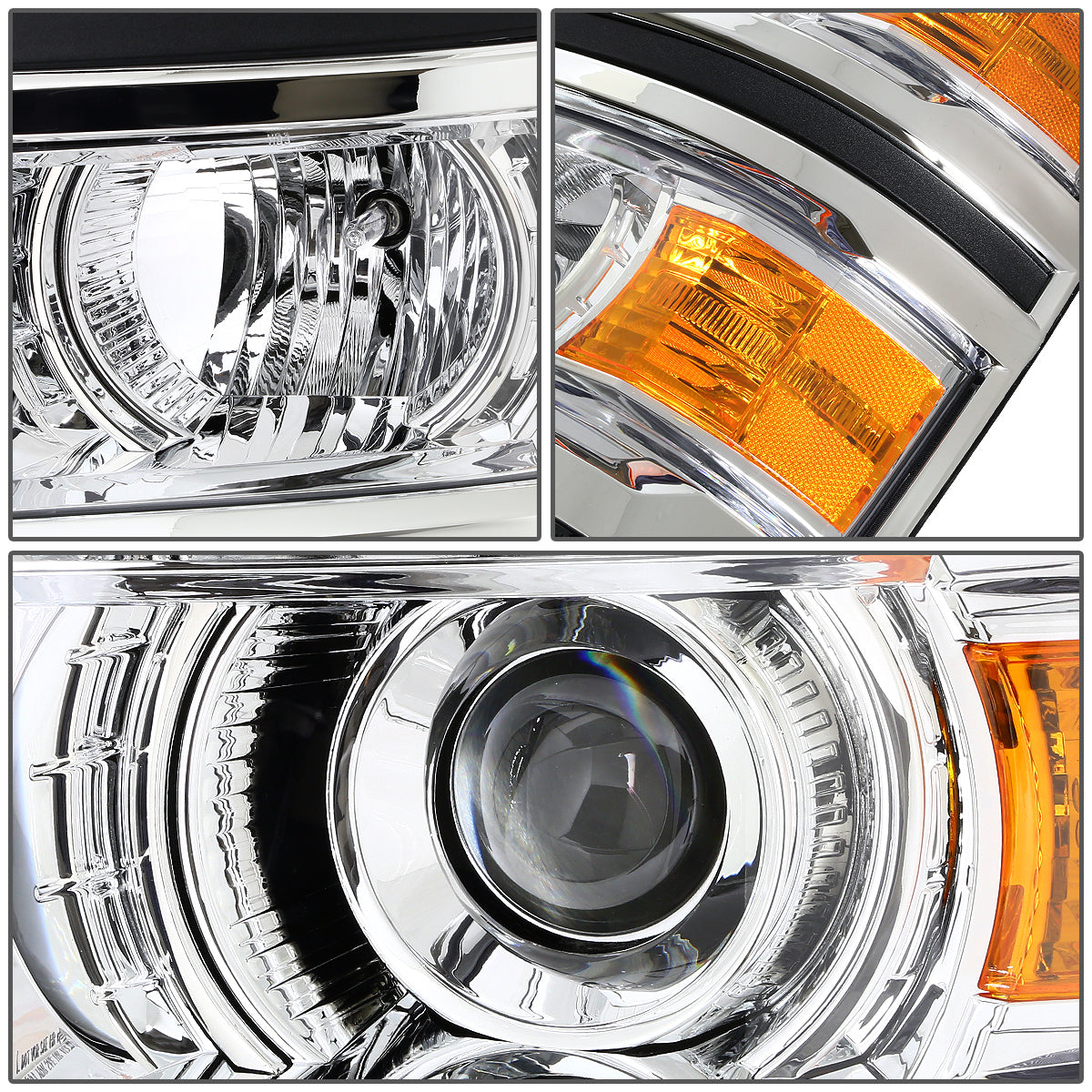 Projector Headlights<br>14-15 Chevy Silverado 1500