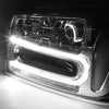 LED DRL Projector Headlights<br>02-09 Chevy Trailblazer