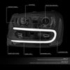 LED DRL Projector Headlights<br>02-09 Chevy Trailblazer