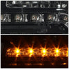 LED DRL Projector Headlights<br>02-05 Audi A4 B6, 04-05 S4 B6 Quattro