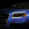 LED DRL Projector Headlights<br>05-08 Audi A4, 06-08 S4