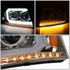 LED DRL Sequential Headlights<br>04-08 Ford F-150, 06-08 Lincoln Mark LT