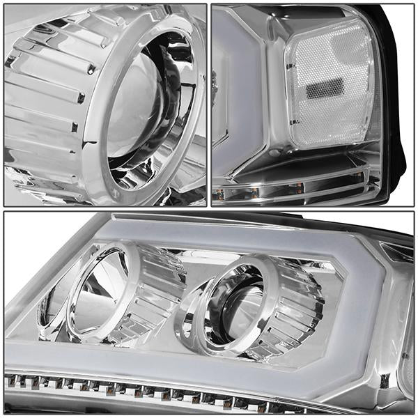 LED DRL Sequential Headlights<br>04-08 Ford F-150, 06-08 Lincoln Mark LT