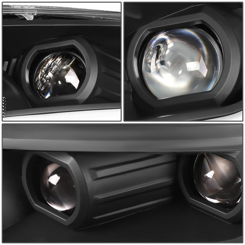 LED DRL Sequential Switchback Projector Headlights<br>19-22 Ford Ranger XL XLT