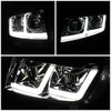 LED DRL Projector Headlights<br>11-13 Jeep Grand Cherokee