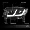 LED DRL Projector Headlights<br>14-16 Jeep Grand Cherokee Pre Facelift