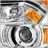 LED DRL Projector Headlights<br>14-15 Chevrolet Silverado 1500