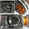 LED DRL Projector Headlights<br>14-15 Chevrolet Silverado 1500