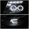 LED DRL Halo Projector Headlights<br>04-08 Ford F-150, 06-08 Lincoln Mark LT