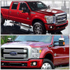 LED DRL Halo Projector Headlights<br>11-15 Ford F-250 F-350 F-450 F-550 Super Duty