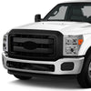 LED DRL Projector Headlights<br>11-16 Ford F-250 F-350 F-450 F-550 Super Duty