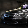 LED DRL Projector Headlights<br>00-06 Mercedes Benz S430 S500 S600