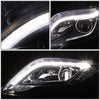 LED DRL Projector Headlights<br>13-15 Mercedes GLK250 GLK280 GLK300 GLK350