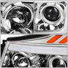 LED DRL Projector Headlights<br>04-15 Nissan Titan, 05-07 Armada