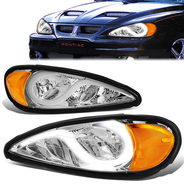 LED DRL Headlights<br>99-05 Pontiac Grand Am