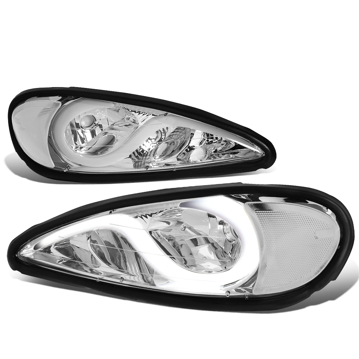 LED DRL Headlights <br>99-05 Pontiac Grand Am