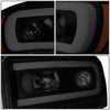 LED DRL Sequential Projector Headlights<br>06-08 Dodge Ram 1500 2500 3500