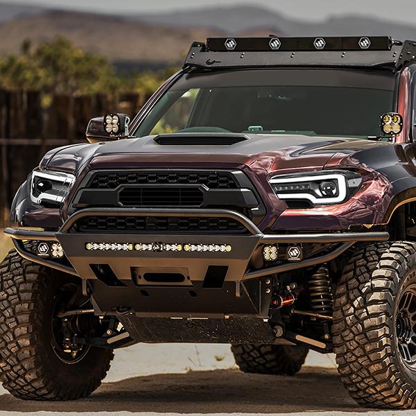 LED DRL Sequential Projector Headlights<br>16-20 Toyota Tacoma