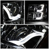 LED DRL Projector Headlights<br>07-14 GMC Sierra 1500 2500 3500