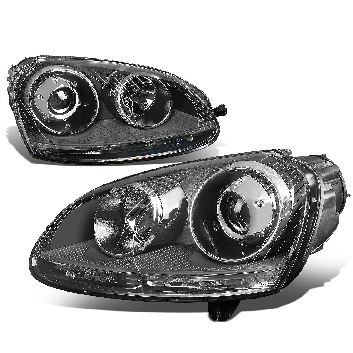 Projector Headlights<br>06-07 Volkswagen Bora Golf