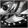 LED DRL Projector Headlights<br>10-14 Volkswagen Golf GTI