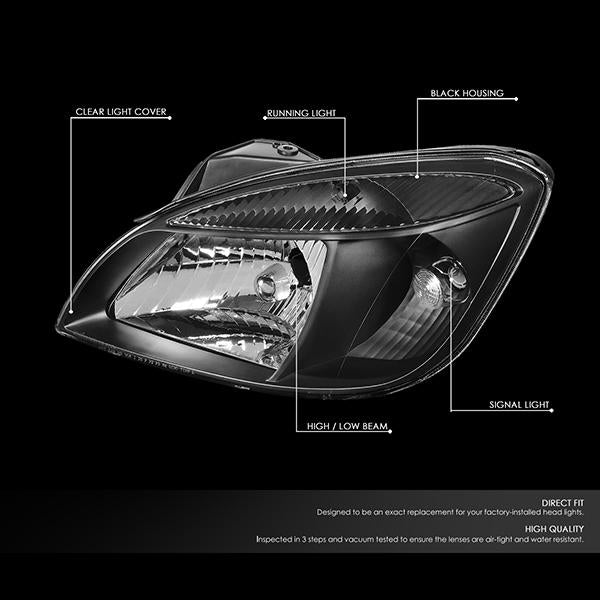 Factory Style Headlights<br>06-08 Kia Rio Rio5