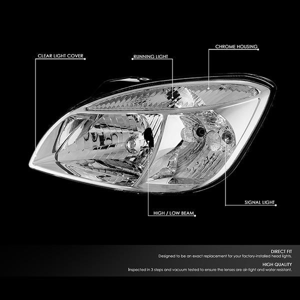 Factory Style Headlights<br>06-08 Kia Rio Rio5